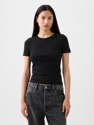 Modern beskuren T-shirt