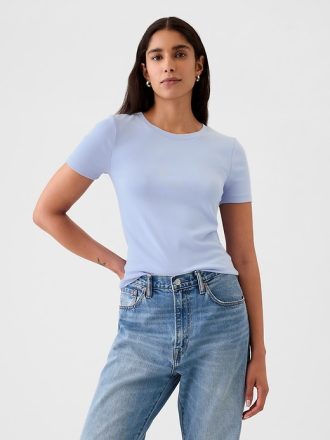 Modern beskuren T-shirt