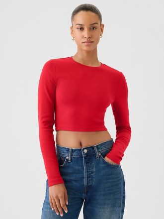 Modern beskuren T-shirt