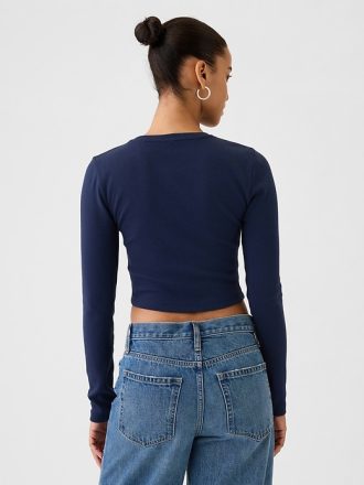 Modern beskuren T-shirt