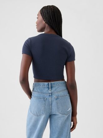 Modern beskuren T-shirt
