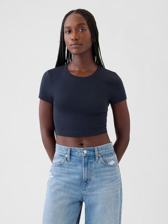 Modern beskuren T-shirt