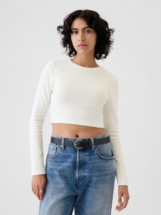 Modern beskuren T-shirt