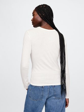 Modern beskuren T-shirt