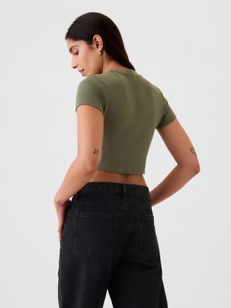 Modern beskuren T-shirt