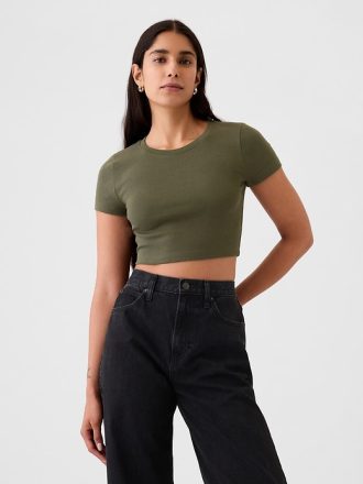 Modern beskuren T-shirt