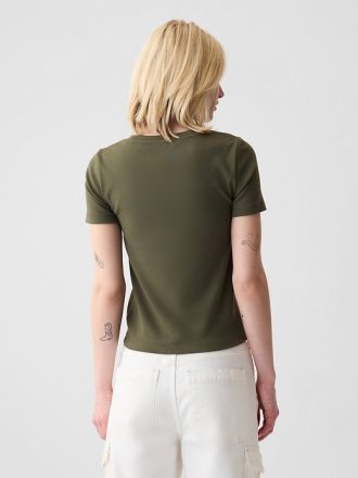 Modern beskuren T-shirt