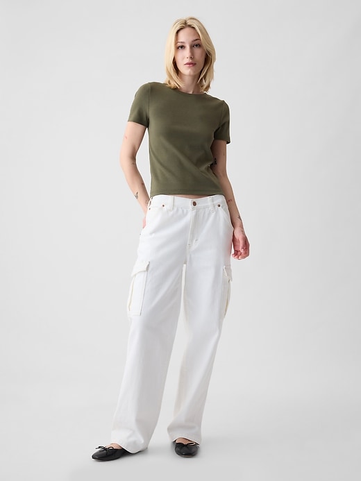 Modern beskuren T-shirt Modern beskuren T-shirt
