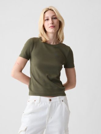 Modern beskuren T-shirt