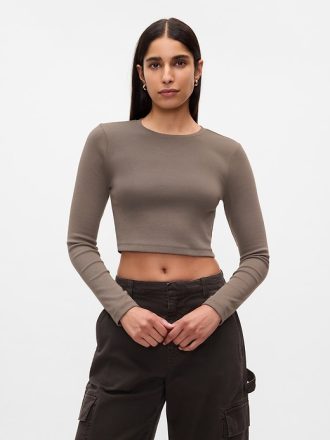 Modern beskuren T-shirt