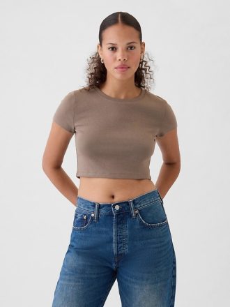 Modern beskuren T-shirt