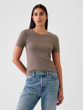 Modern beskuren T-shirt
