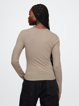 Modern beskuren T-shirt