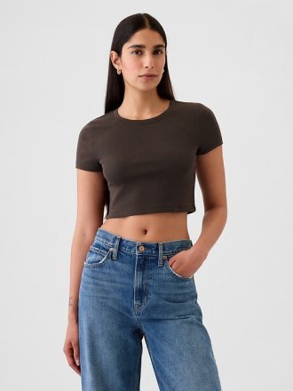 Modern beskuren T-shirt