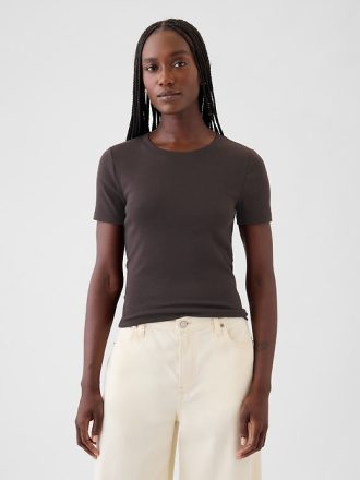 Modern beskuren T-shirt
