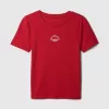 Modern beskuren logotyp T-shirt Modern beskuren logotyp T-shirt