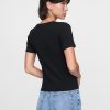 Modern beskuren logotyp T-shirt Modern beskuren logotyp T-shirt