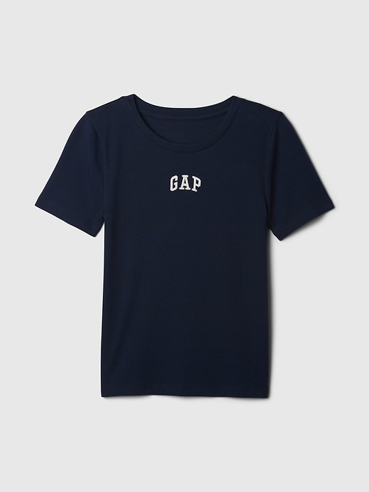 Modern beskuren logotyp T-shirt Modern beskuren logotyp T-shirt