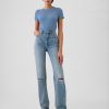 Modern ribborad T-shirt Modern ribborad T-shirt