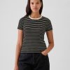 Modern ribborad T-shirt Modern ribborad T-shirt