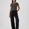 Modern ribborad T-shirt Modern ribborad T-shirt