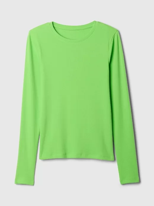 Modern ribborad T-shirt Modern ribborad T-shirt