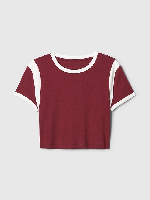 Modern ribborad T-shirt Modern ribborad T-shirt