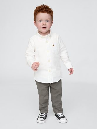 Moderna Pull-On Khakis för baby och småbarn