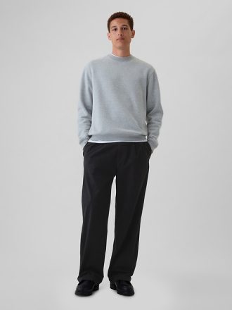 Moderna plisserade kakisar i Baggy Fit