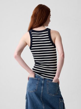 Modernt Rib Halter Linne