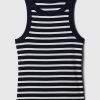 Modernt Rib Halter Linne