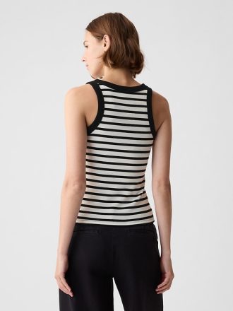 Modernt Rib Halter Linne