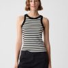 Modernt Rib Halter Linne