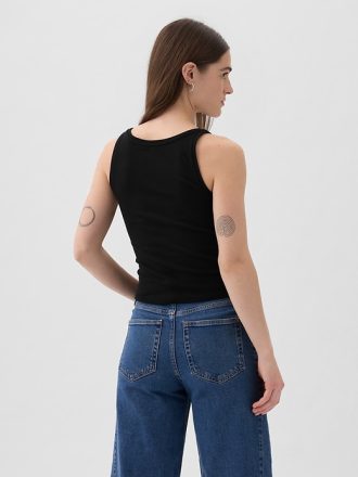 Modernt cropped linne