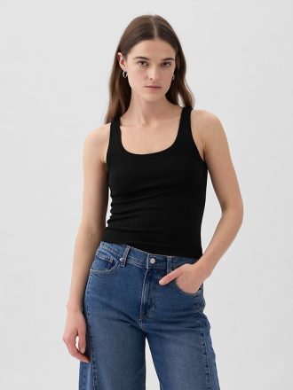 Modernt cropped linne
