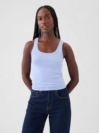 Modernt cropped linne