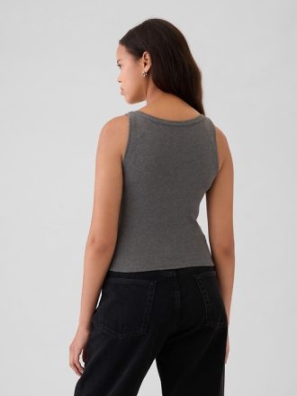 Modernt cropped linne