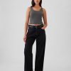 Modernt cropped linne