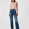 Modernt cropped linne