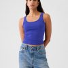 Modernt cropped linne