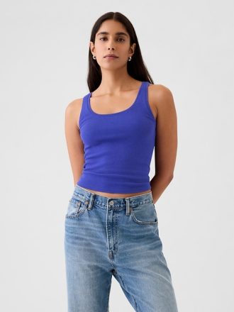 Modernt cropped linne