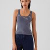 Modernt cropped linne