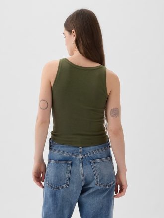 Modernt cropped linne
