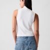 Modernt mockneck linne