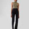 Modernt mockneck linne