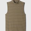 Modernt mockneck linne