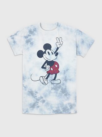 Musse och vänner Tie Dye Musse Grafisk Tee
