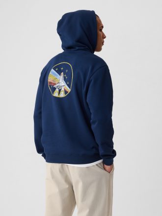 NASA grafisk huvtröja