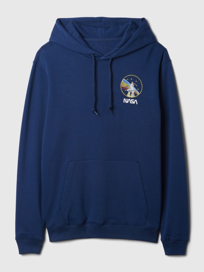 NASA grafisk huvtröja
