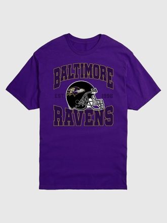 NFL Baltimore Ravens Helmet Grafisk T-shirt